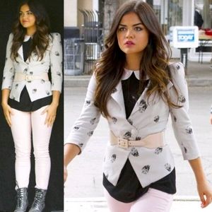 Aria montgomery J Brand 27 light pink pants